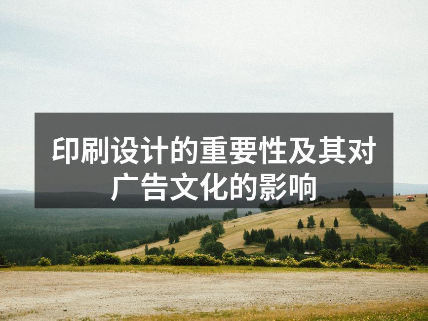 精美印刷设计的示例